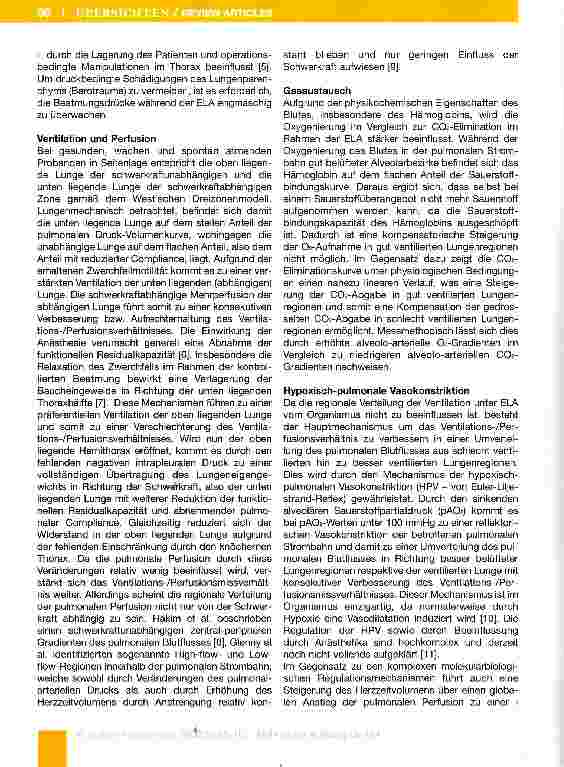 Vorschauseite 4: Anästhesiologisches Management der Einlungenanästhesie