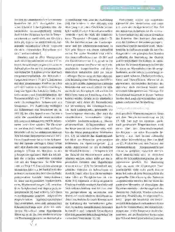 Vorschauseite 6: Perioperative Temperaturregulation bei Kindern
