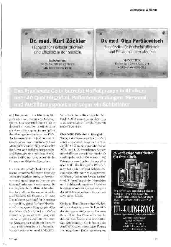 Vorschauseite 4: Die Manager kommen
