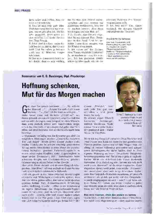 Vorschauseite 5: „Setzen Sie sich doch noch einen Moment...