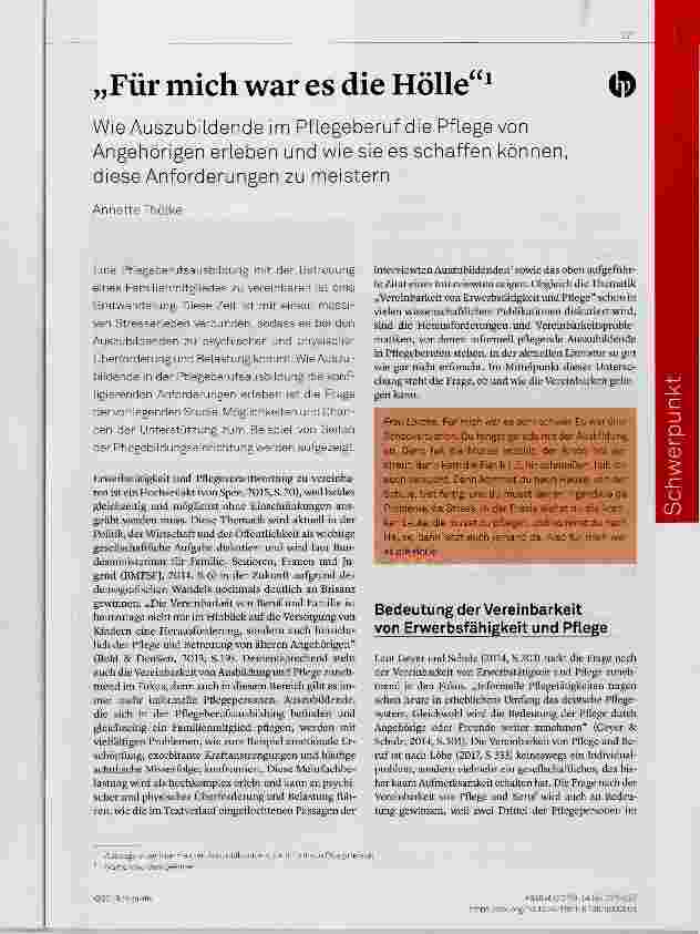 Vorschauseite 1: „Für mich war es die Hölle“