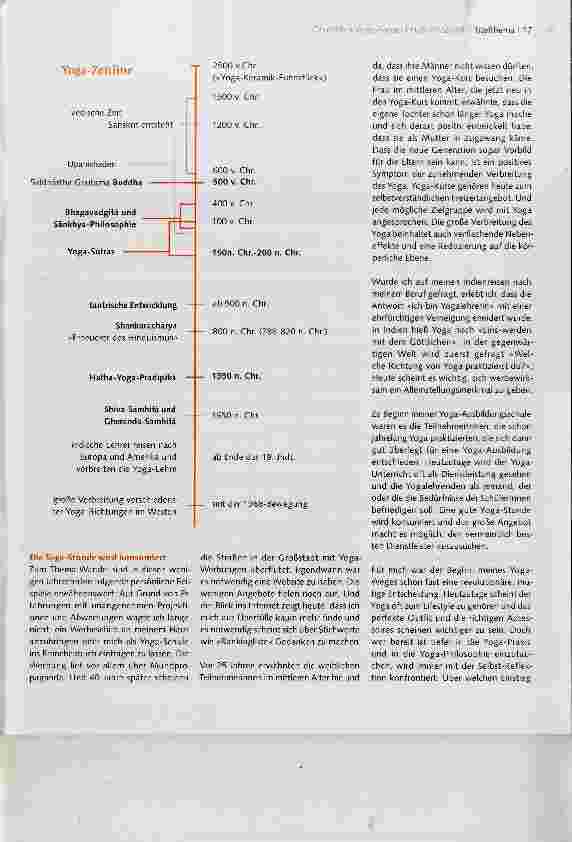 Vorschauseite 2: Yoga im Wandel der Zeit