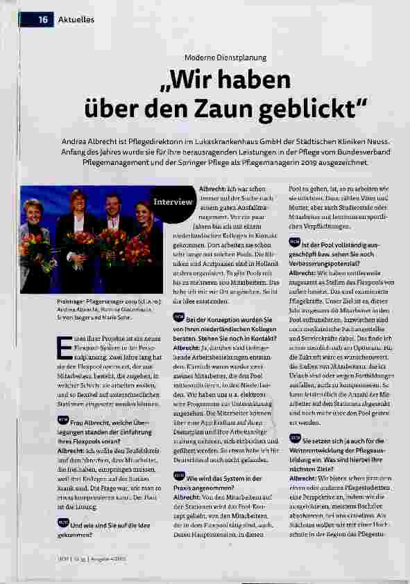 Vorschauseite 1: Wir haben über den Zaun geblickt
