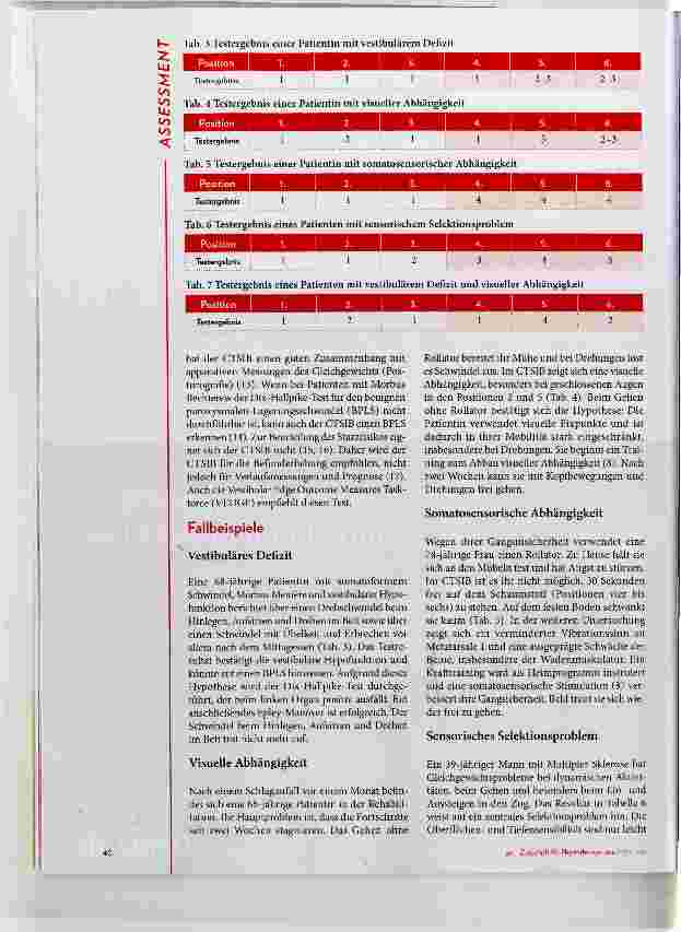 Vorschauseite 5: Sensorische Systeme im Gleichgewicht