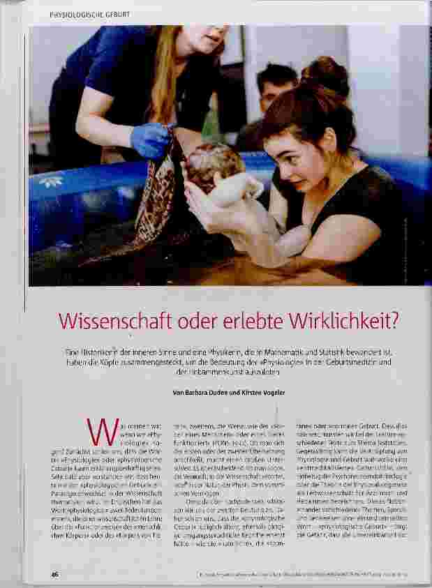 Vorschauseite 1: Wissenschaft oder erlebte Wirklichkeit?