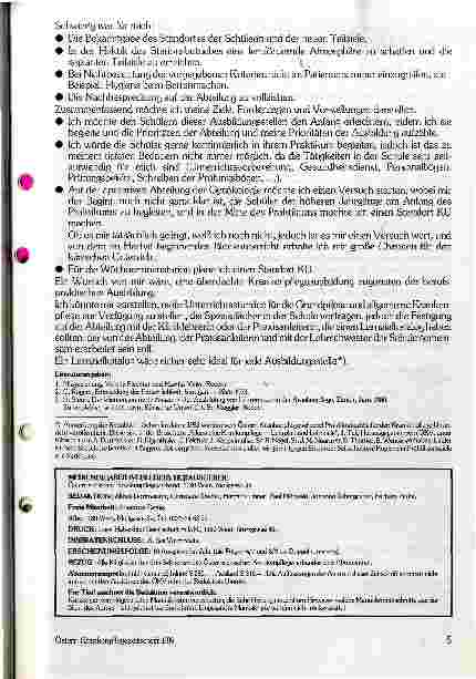 Vorschauseite 2: Erfahrungsbericht einer Lehrschwester - Unterricht auf der Station