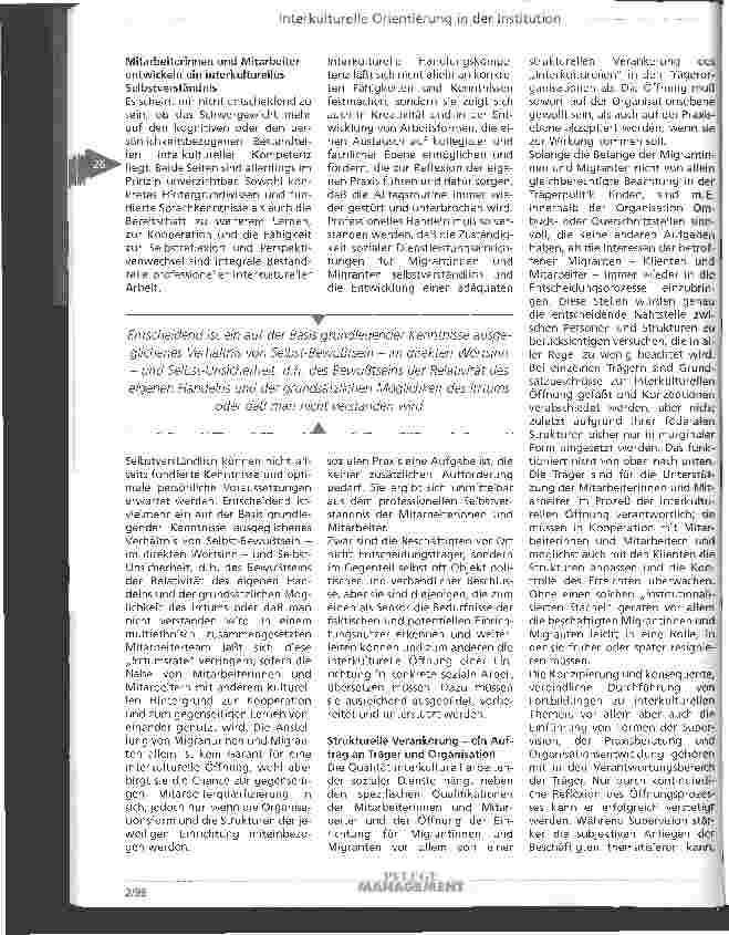 Vorschauseite 4: Interkulturelle Orientierung in der Institution Hindernisse - Anforderungen - Lösungsansätze