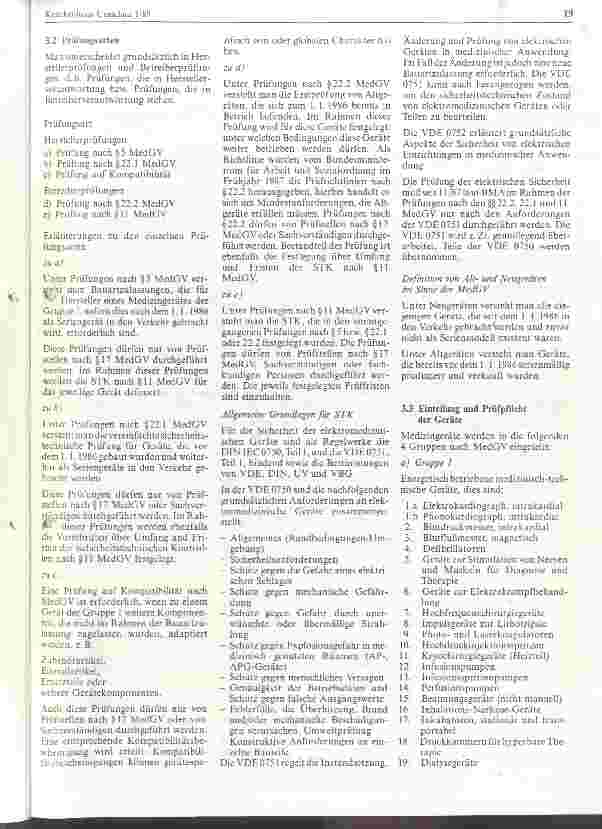 Vorschauseite 5: Umsetzung der MedGV und Einführung eines Gerätemanagements Teil III
