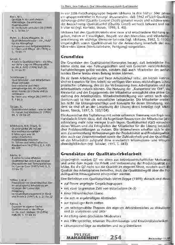 Vorschauseite 4: Qualitätsverbesserung durch Qualitätszirkel