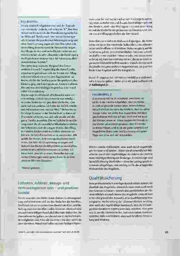 Vorschauseite 2: Sie reden nicht nur, sondern tun auch was