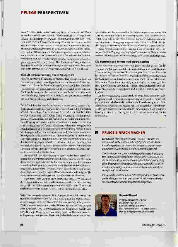 Vorschauseite 2: Neu auf der ITS: Optimale Einarbeitung dank K.I.S.T.