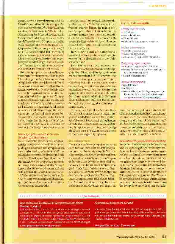 Vorschauseite 2: Leitmerkmal Lymphknotenschwellung