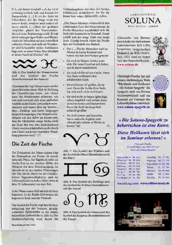 Vorschauseite 5: Rhythmik und Heilkunst: Der Konstitutionskreis