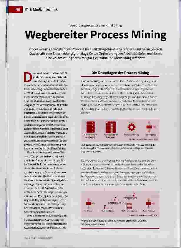 Vorschauseite 1: Wegbereiter Process Mining