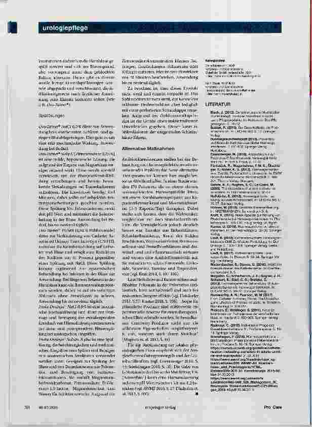 Vorschauseite 5: Eintrittspforte für Keime