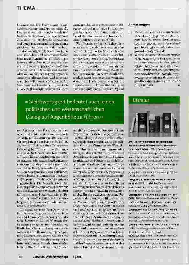 Vorschauseite 3: Gleichwertige Lebensverhältnisse in Zeiten neuer sozialräumlicher Disparitäten?