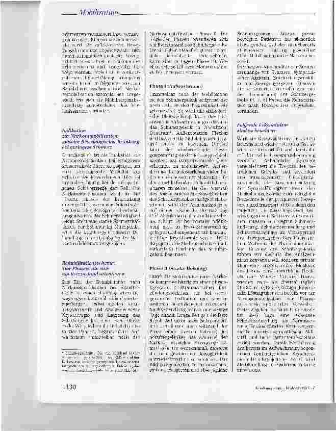 Vorschauseite 2: Die Mobilisationsbehandlung des Schultergelenks am Beispiel der Rehabilitation nach Narkosemobilisation
