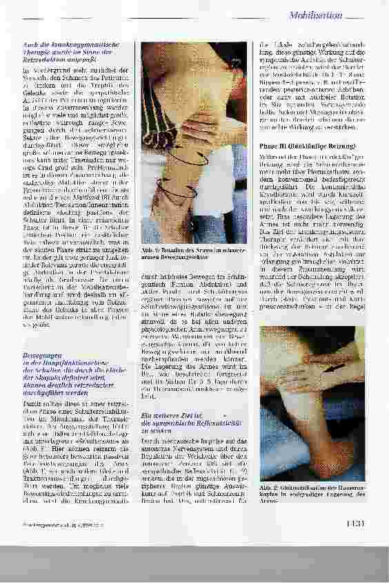 Vorschauseite 3: Die Mobilisationsbehandlung des Schultergelenks am Beispiel der Rehabilitation nach Narkosemobilisation