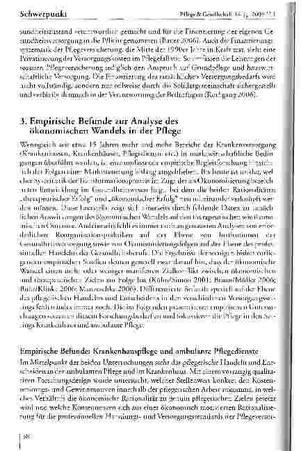 Vorschauseite 5: „Das sind bloß manchmal die fünf Minuten, die fehlen. Pflege zwischen Kostendruck, Gewinninteressen und Qualitätsstandards