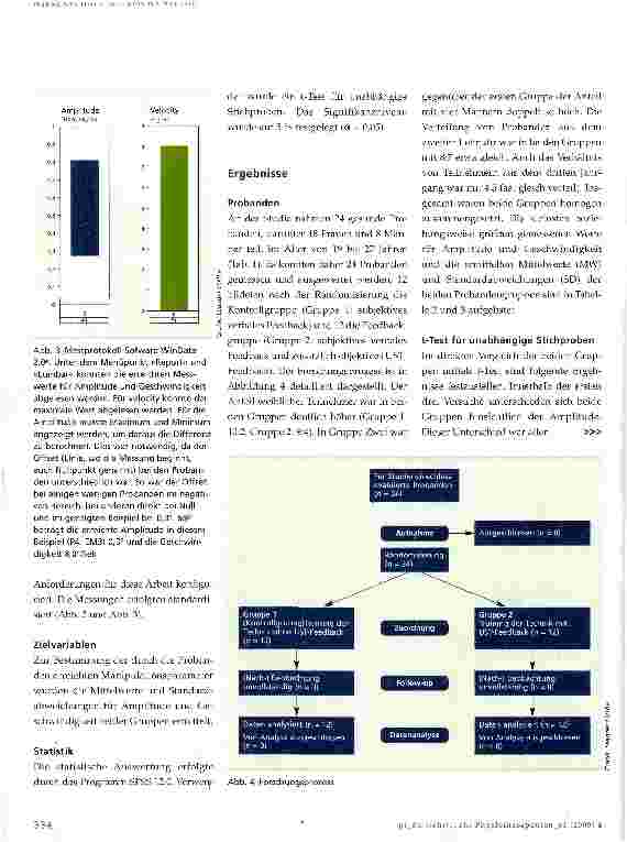 Vorschauseite 5: Die Ultraschalltopometrie als Feedbackmethode beim Erlernen von Manipulationstechniken