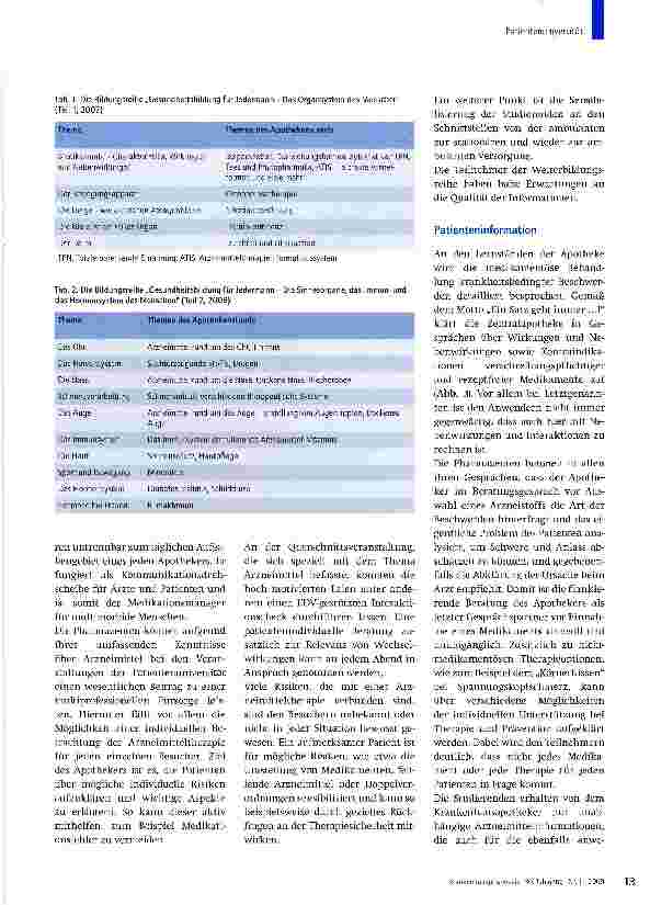 Vorschauseite 3: Der Patient als Student