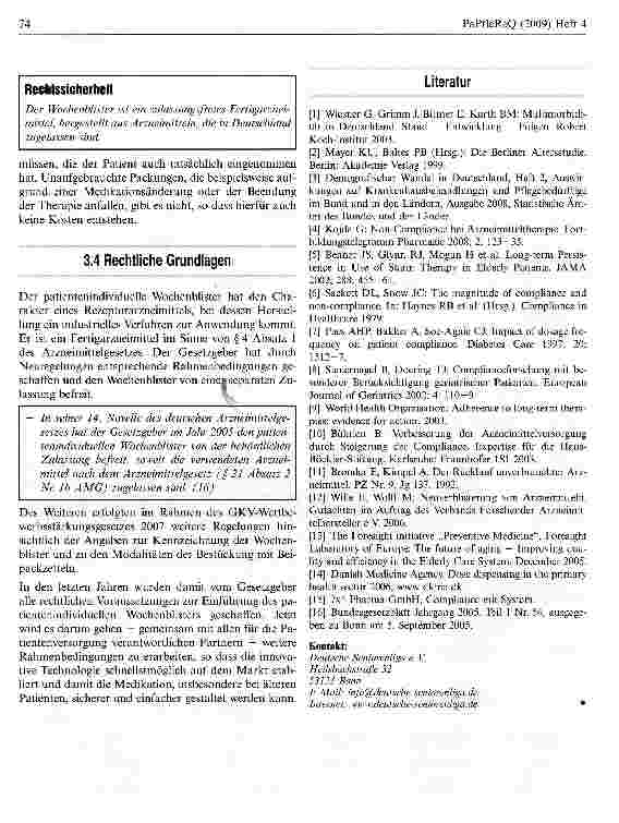 Vorschauseite 6: Medikation älterer Menschen in Deutschland