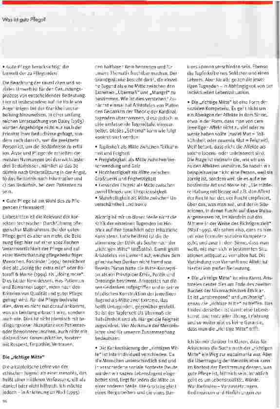 Vorschauseite 3: Was ist gute Pflege?