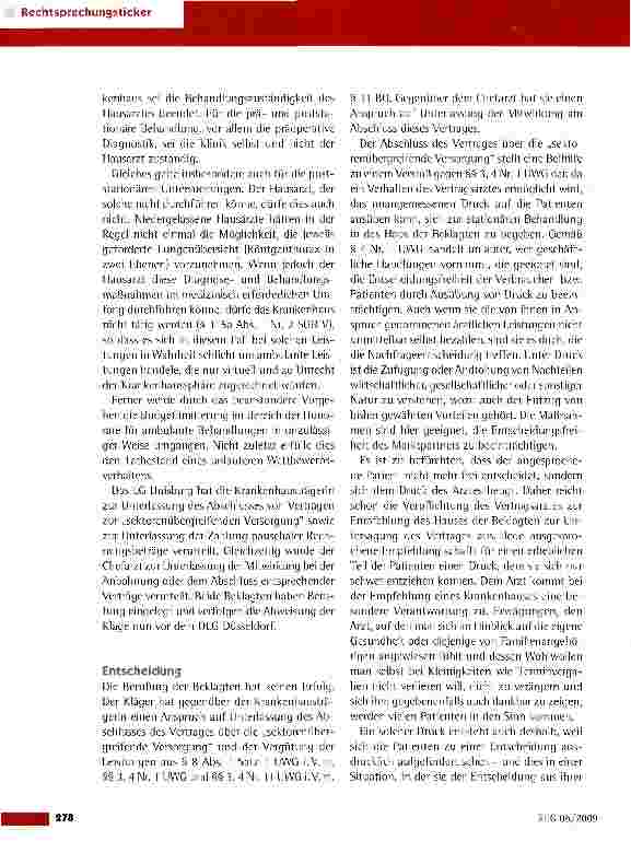 Vorschauseite 2: Sektorenübergreifender Versorgungsvertrag zwischen einem Krankenhaus und niedergelassenen Ärzten