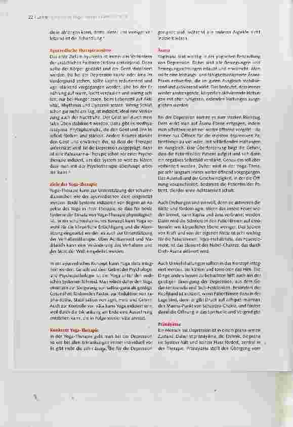 Vorschauseite 3: Therapeutischer Yoga bei Depression