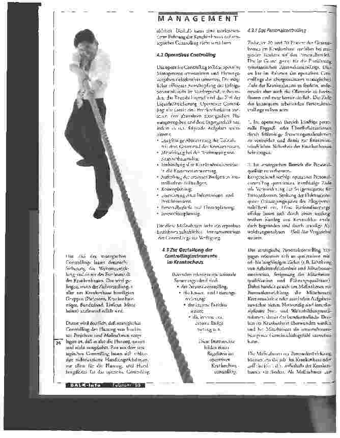 Vorschauseite 3: Lean-Management oder Krankenhaus-Controlling? Zur Notwendigkeit moderner Führungsunterstützungssysteme im Krankenhaus 1. Teil