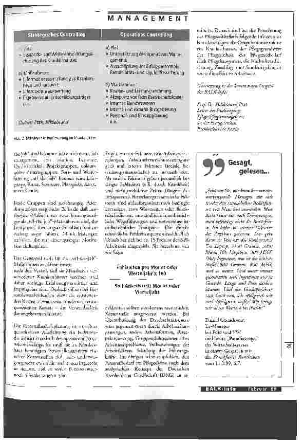 Vorschauseite 4: Lean-Management oder Krankenhaus-Controlling? Zur Notwendigkeit moderner Führungsunterstützungssysteme im Krankenhaus 1. Teil