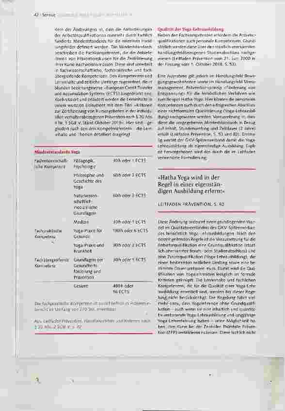 Vorschauseite 2: Neuregelungen im GKV-Leitfaden Prävention
