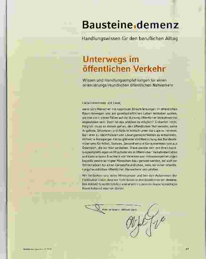 Vorschauseite 1: Unterwegs im öffentlichen Verkehr