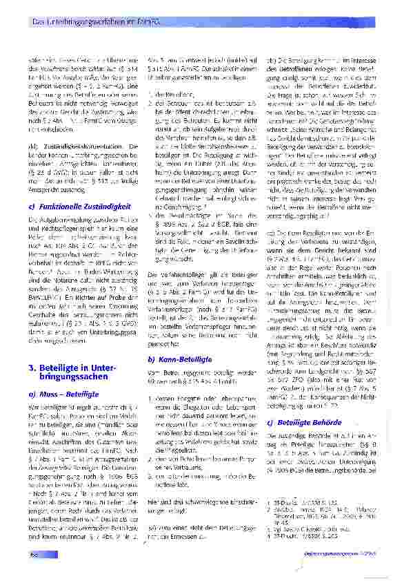 Vorschauseite 2: Das Unterbringungsverfahren im FamFG