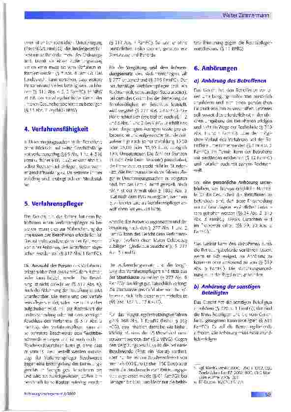 Vorschauseite 3: Das Unterbringungsverfahren im FamFG