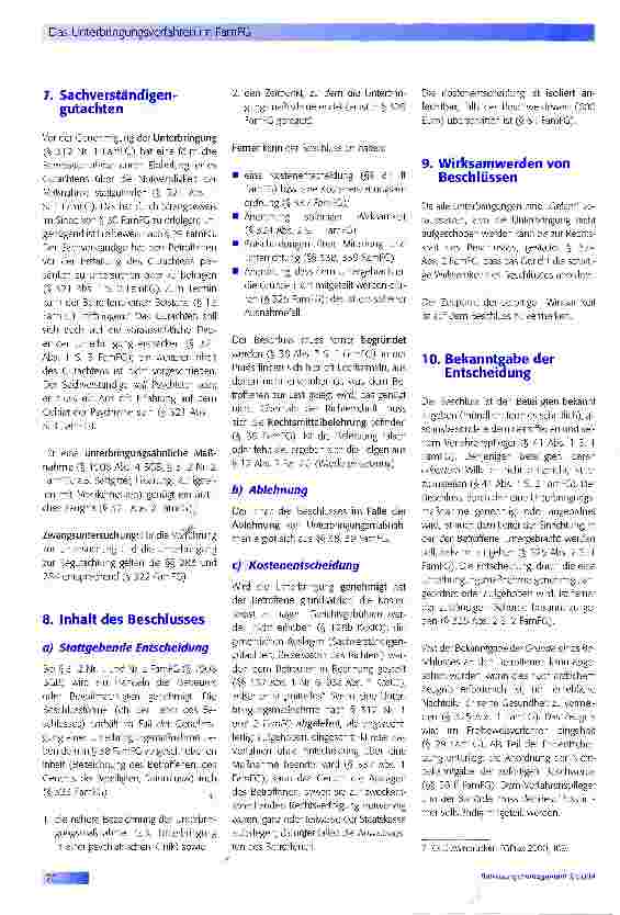 Vorschauseite 4: Das Unterbringungsverfahren im FamFG