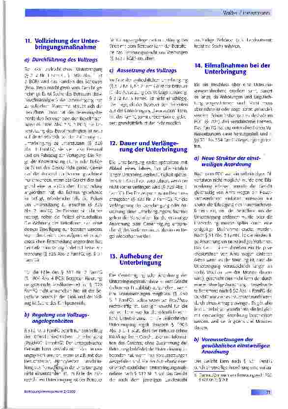 Vorschauseite 5: Das Unterbringungsverfahren im FamFG