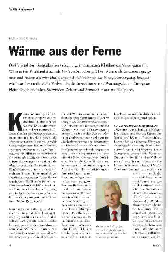Vorschauseite 1: Wärme aus der Ferne