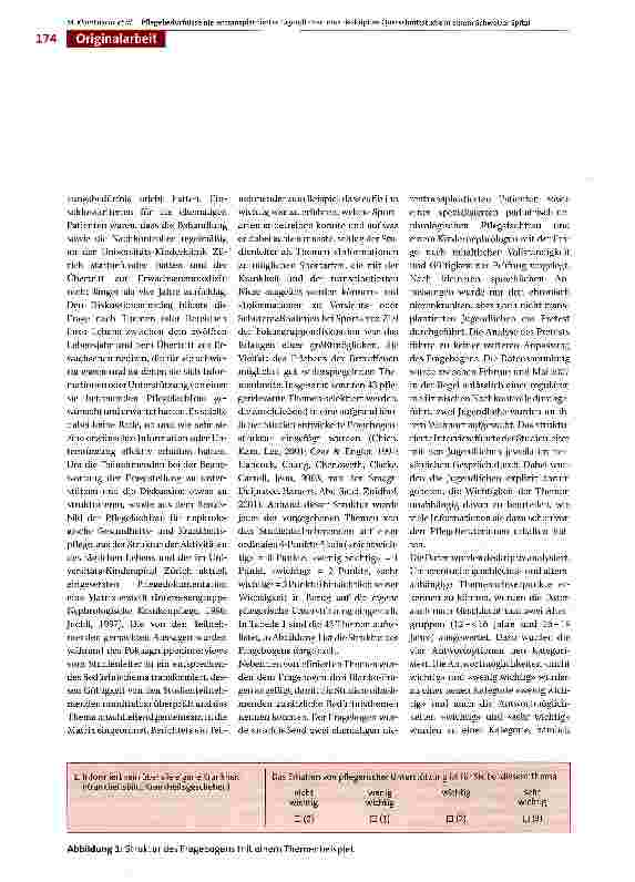 Vorschauseite 3: Pflegebedürfnisse nierentransplantierter Jugendlicher: eine deskriptive Ouerschnittstudie in einem Schweizer Spital