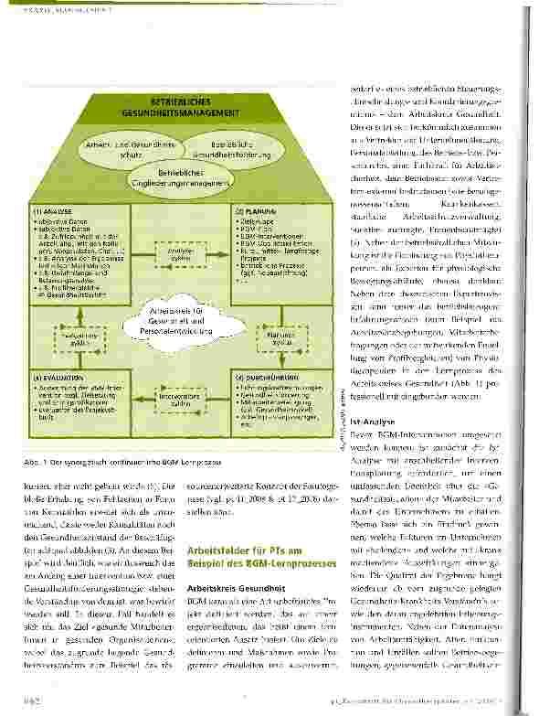 Vorschauseite 3: Betriebliches Gesundheitsmanagement