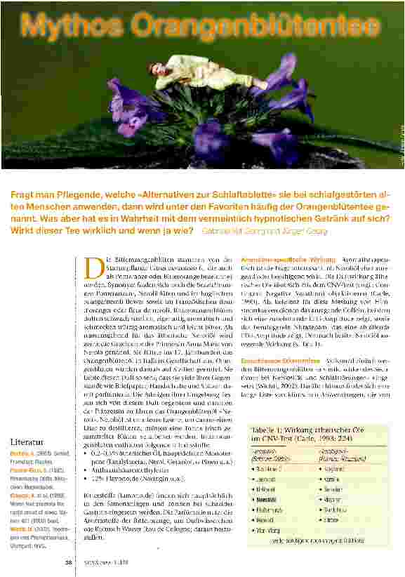 Vorschauseite 1: Mythos Orangenblütentee