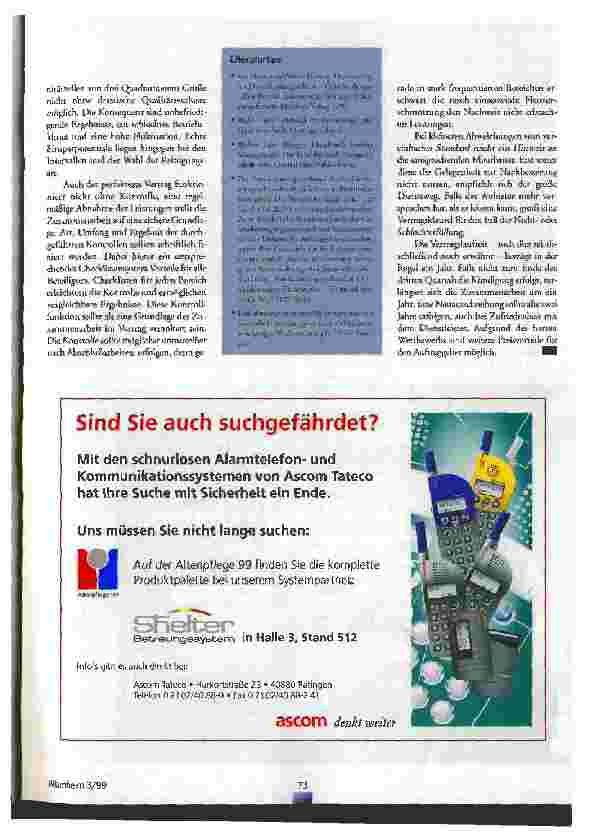 Vorschauseite 6: Die Qual der Wahl erleichtern Hinweise für die Ausschreibung von Reinigungsarbeiten