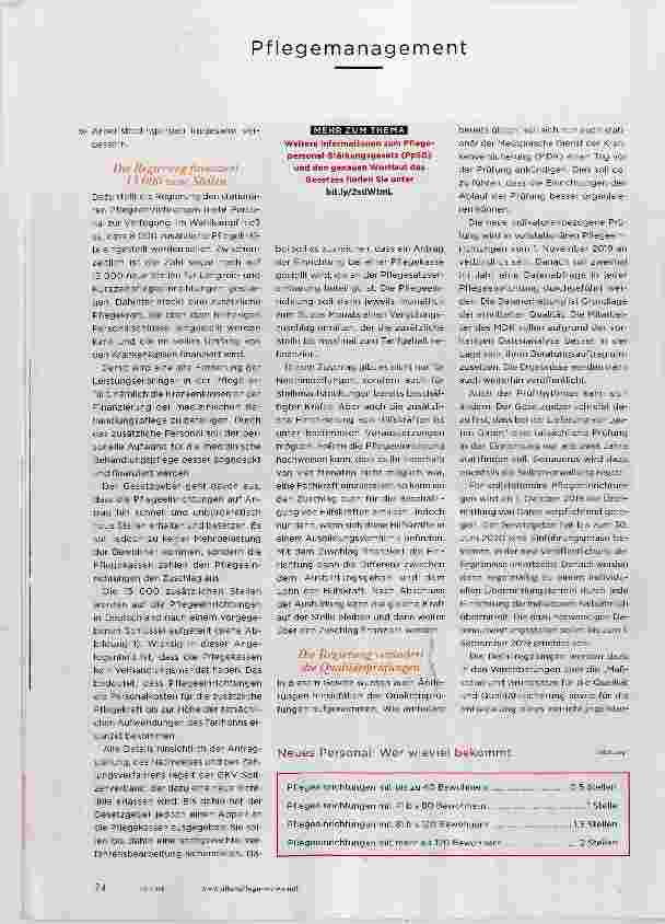 Vorschauseite 2: Neues Gesetz, NEUE CHANCEN?