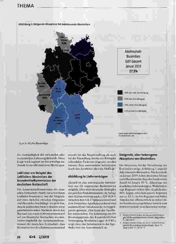 Vorschauseite 2: Biosimilars-Chancen und Grenzen der Substitution