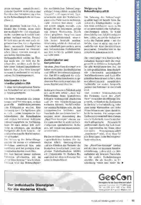 Vorschauseite 4: Höchstens 15 Minuten Wartezeit