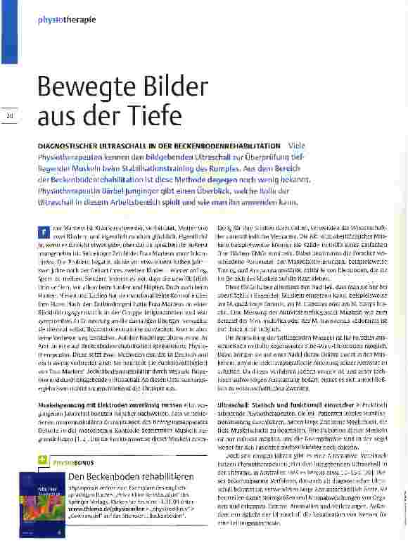 Vorschauseite 1: Bewegte Bilder aus der Tiefe