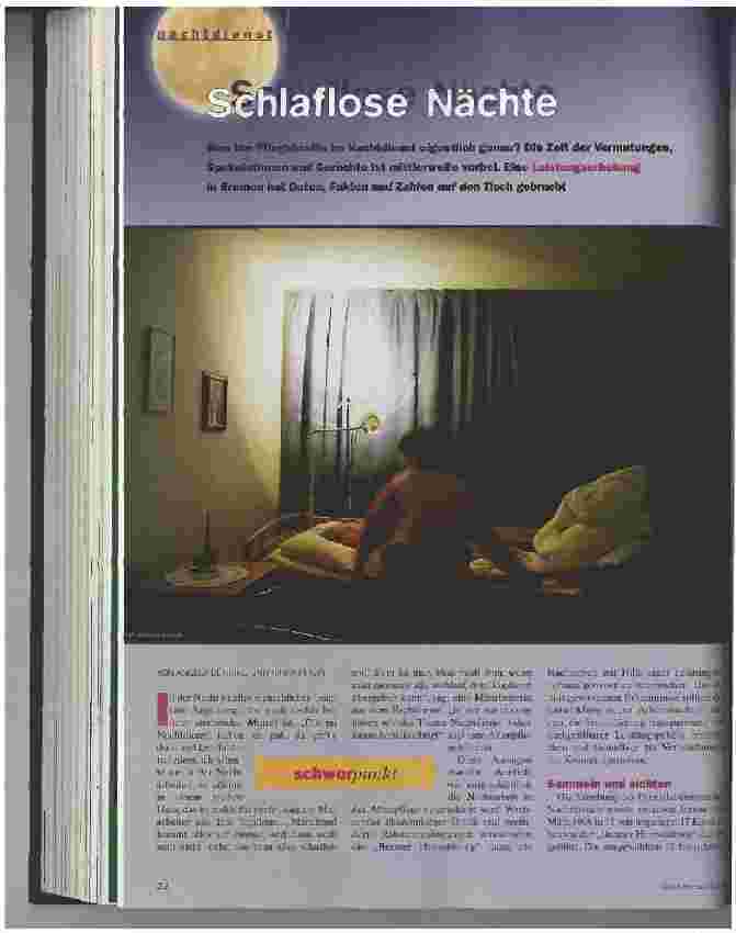 Vorschauseite 1: Schlaflose Nächte