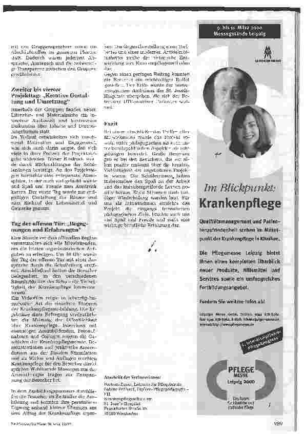 Vorschauseite 2: Was macht Schwester Stefanie wirklich?