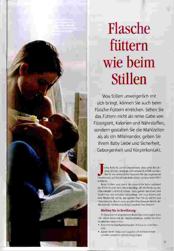Vorschauseite 1: Flasche füttern wie beim Stillen
