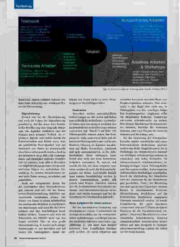 Vorschauseite 3: Herausforderungen für die Gestaltung von Arbeitswelten